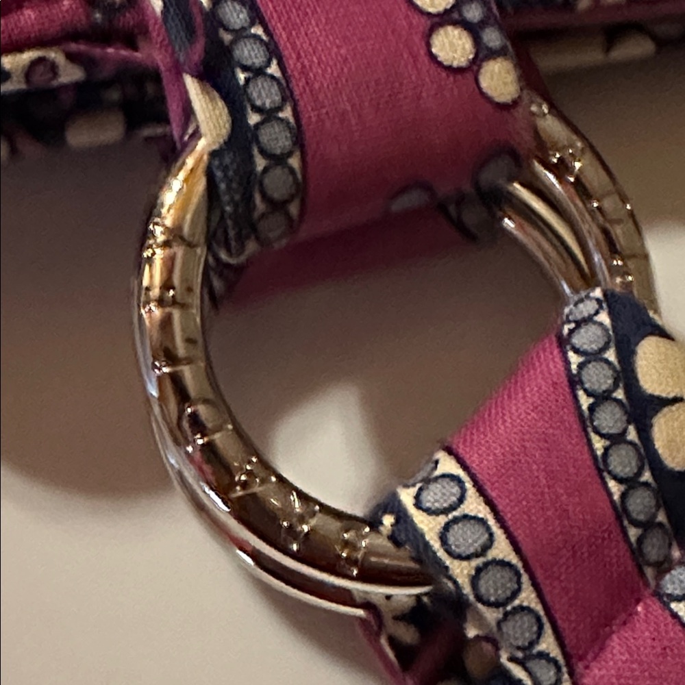 Vera Bradley Boysenberry Paisley Shoulder Bag, Retired Pattern - Picture 3 of 12